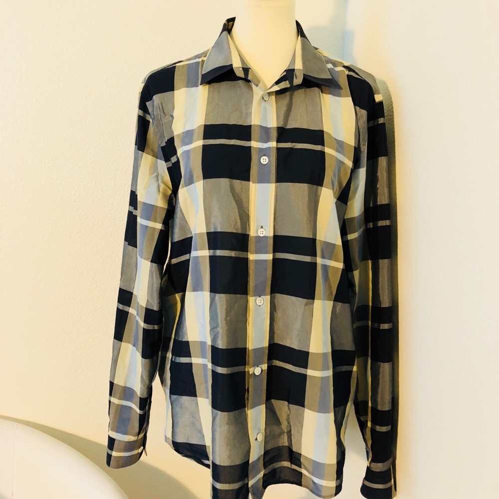 Acne studios “Jeffery” plaid button down